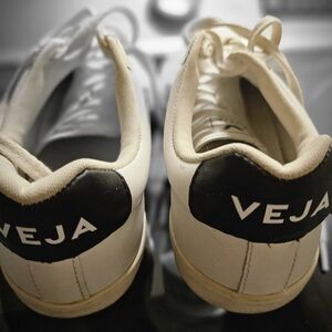 Veja Campo Logo Leather Sneakers in 40 EU